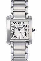 Replica Cartier Tank Francaise Mens Wristwatch W51002Q3
