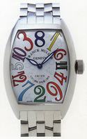 Replica Franck Muller Cintree Curvex Crazy Hours Midsize Unisex Unisex Wristwatch 5850 CH COL DRM O-2